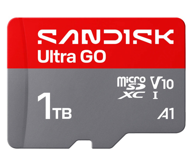 Sandisk 1TB microSDXC Ultra Go UHS-I 190MB/s - 1549246 - zdjęcie